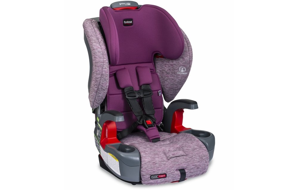 Britax Grow With You ClickTight Booster Car Seat - Mulberry