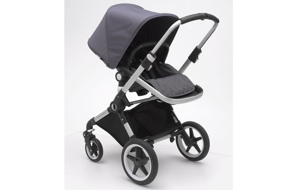 Bugaboo Lynx Complete Stroller - Aluminum/Steel Blue/Steel Blue