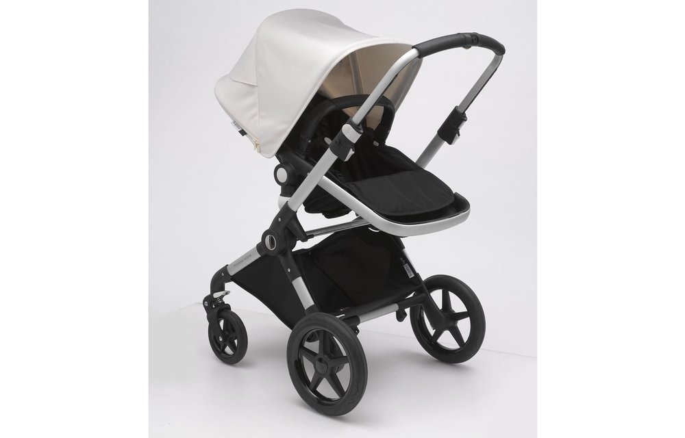 Bugaboo Lynx Complete Stroller - Aluminum/Black/Fresh White
