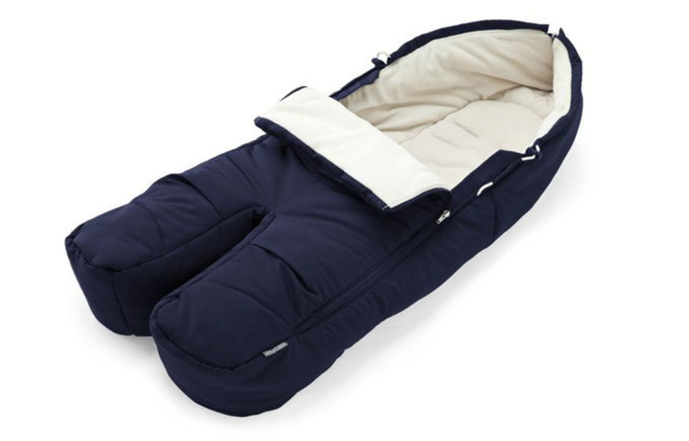Stokke Xplory, Crusi Or Trailz Footmuff In Deep Blue For Seat
