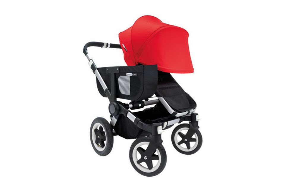 CLOSEOUT!! Bugaboo Donkey Extended Sun Canopy In Red