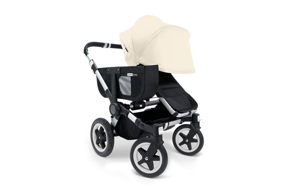 CLOSEOUT!! Bugaboo Donkey Extended Sun Canopy In Off White