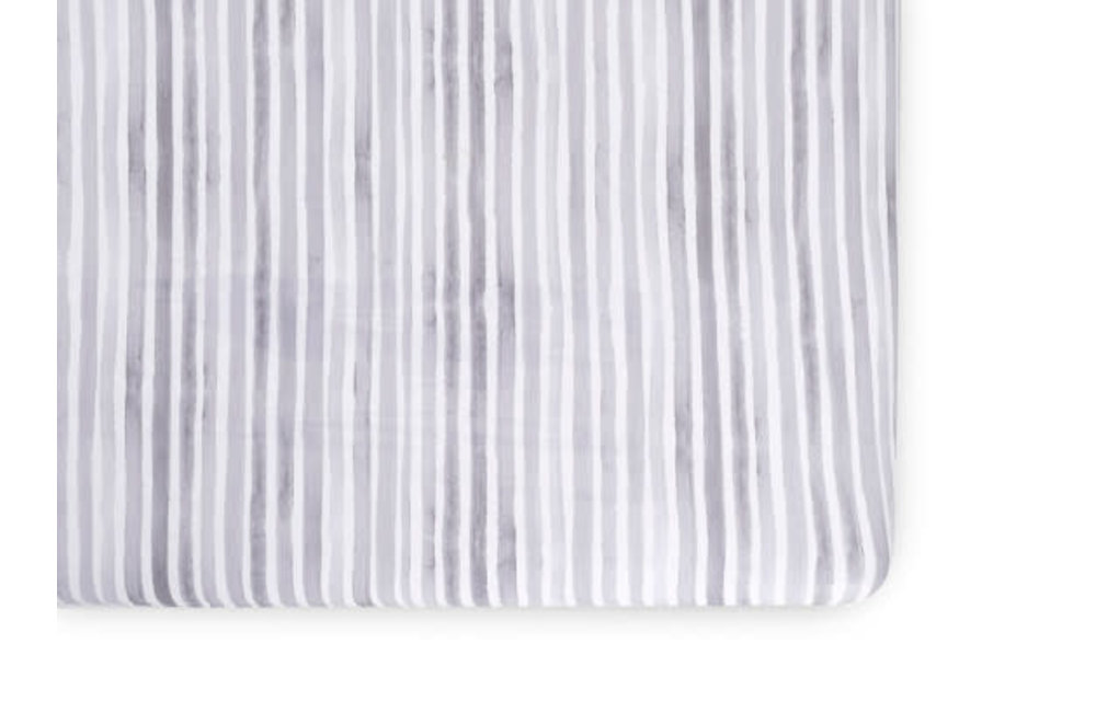 Oilo Crib Sheet In Ink (Jersey Fabric)