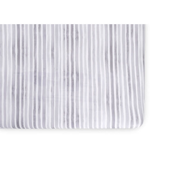 Oilo Crib Sheet In Ink (Jersey Fabric)