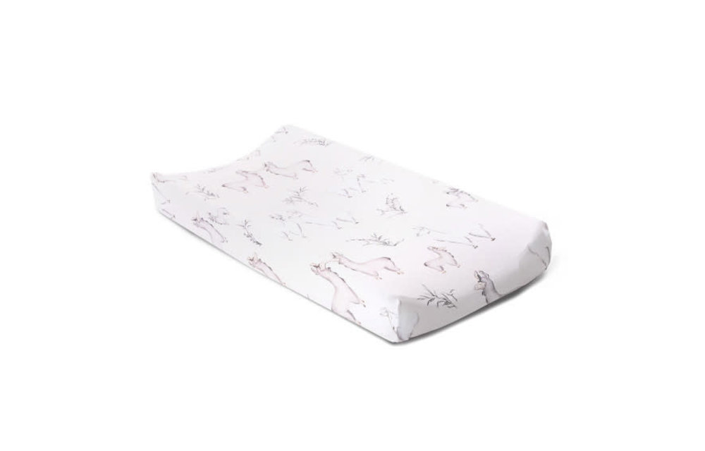 Oilo Changing Pad Sheet In Llama (Jersey Fabric)