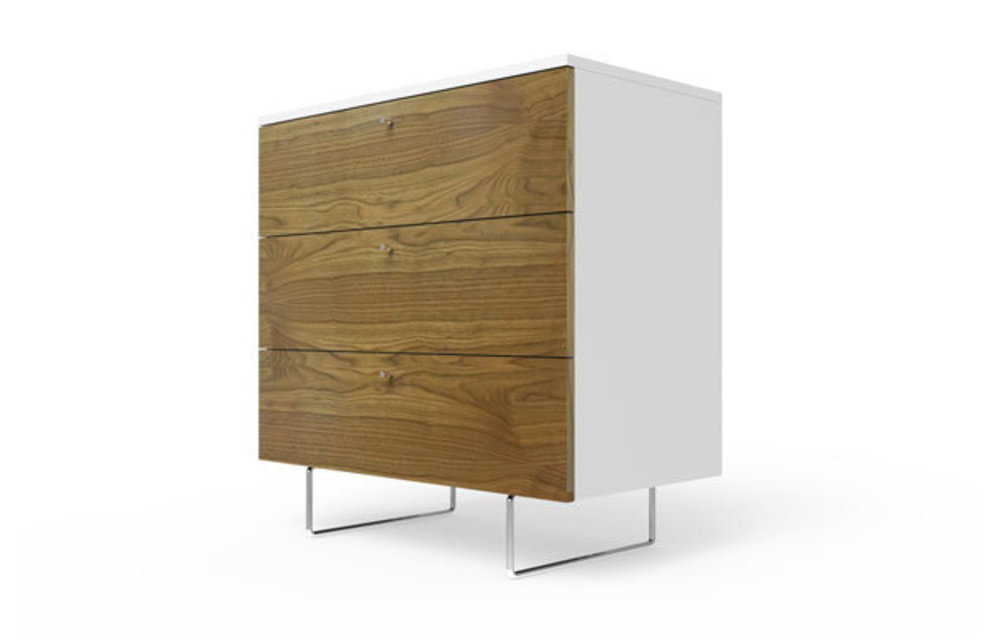 Spot On Square Alto Dresser 34'' - White-Walnut