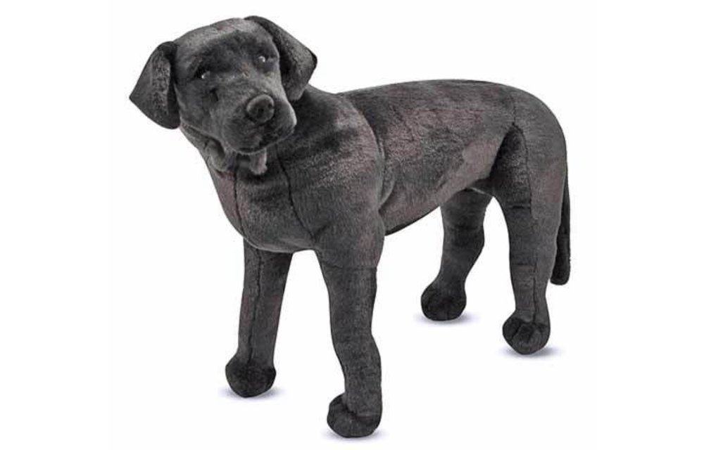 Melissa And Doug Plush Black Lab