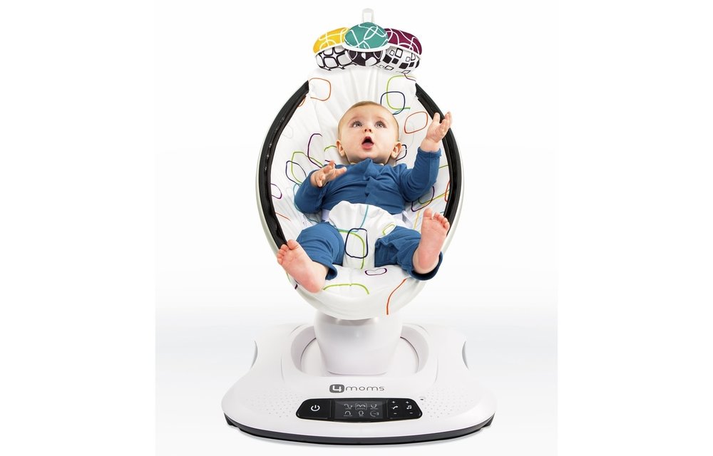 4 Moms Mamaroo Swings Multi-Colored Plush