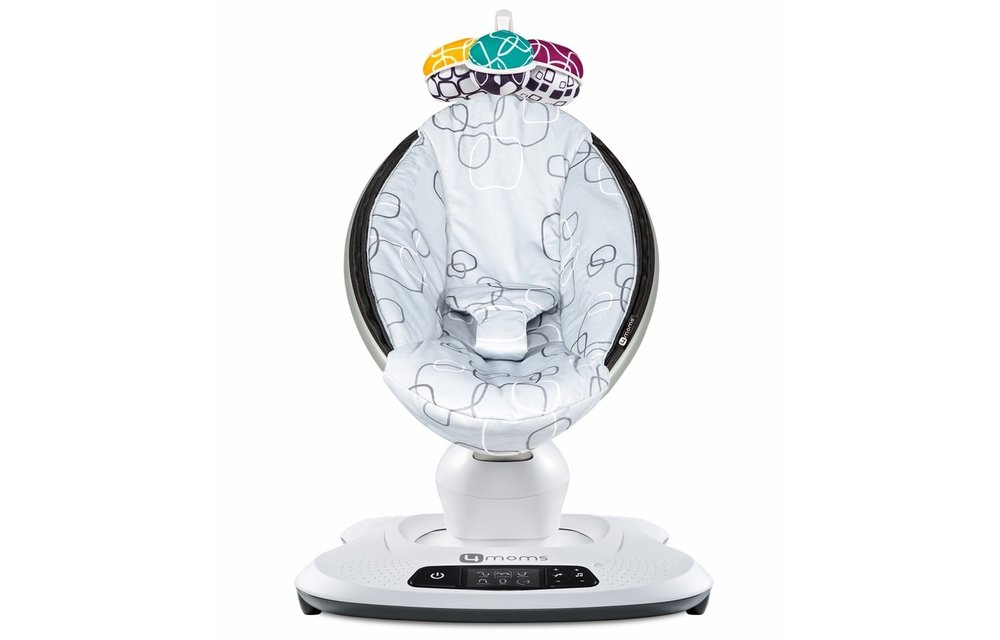 4 Moms Mamaroo Swings Silver Plush