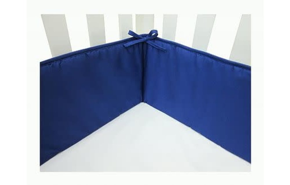 American Baby Standard Crib Size Bumper In Royal Blue
