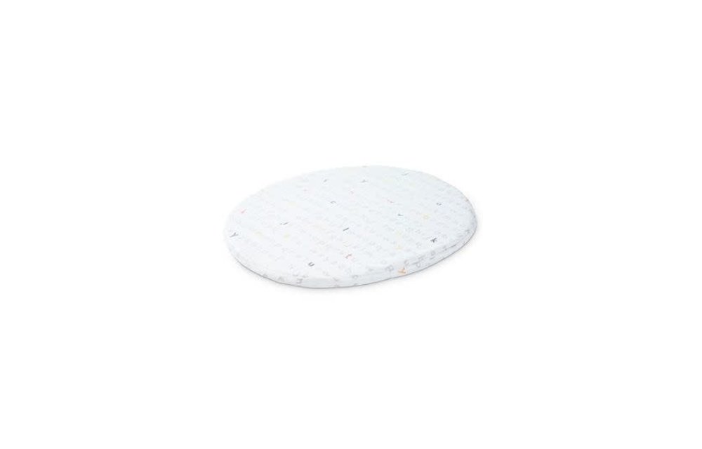Stokke Sleepi Mini (Bassinet) Fitted Sheet In Rainbow Alphabet