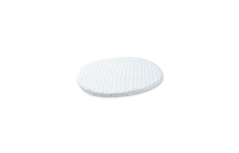 Stokke Sleepi Mini (Bassinet) Fitted Sheet In Grey Dotty