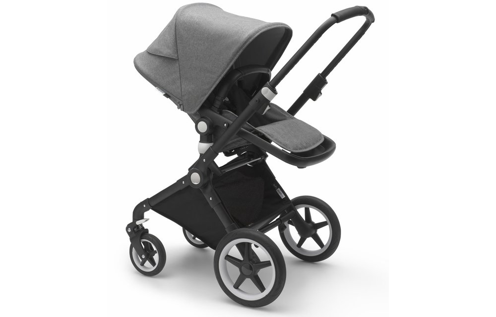 Bugaboo Lynx Complete Stroller - Black/Grey Melange/Grey Melange