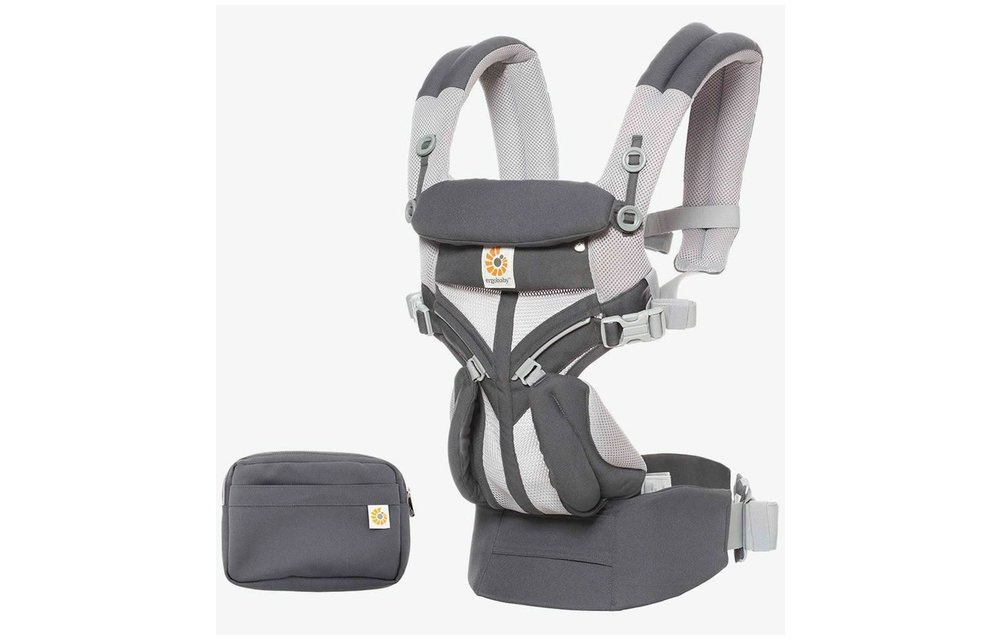 Ergo Baby Omni 360 Cool Air Mesh Baby Carrier All-In Carbon Grey