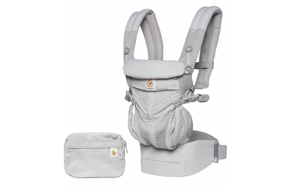 Ergo Baby Omni 360 Cool Air Mesh Baby Carrier All-In Pearl Grey