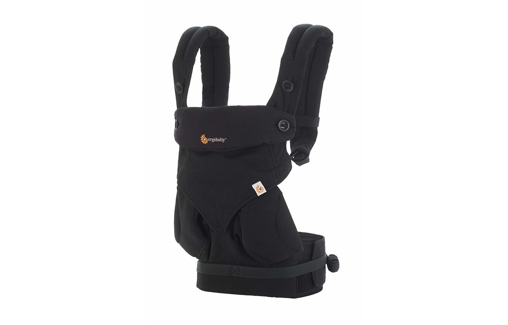 Ergo Baby 360 Baby Carrier In Pure Black