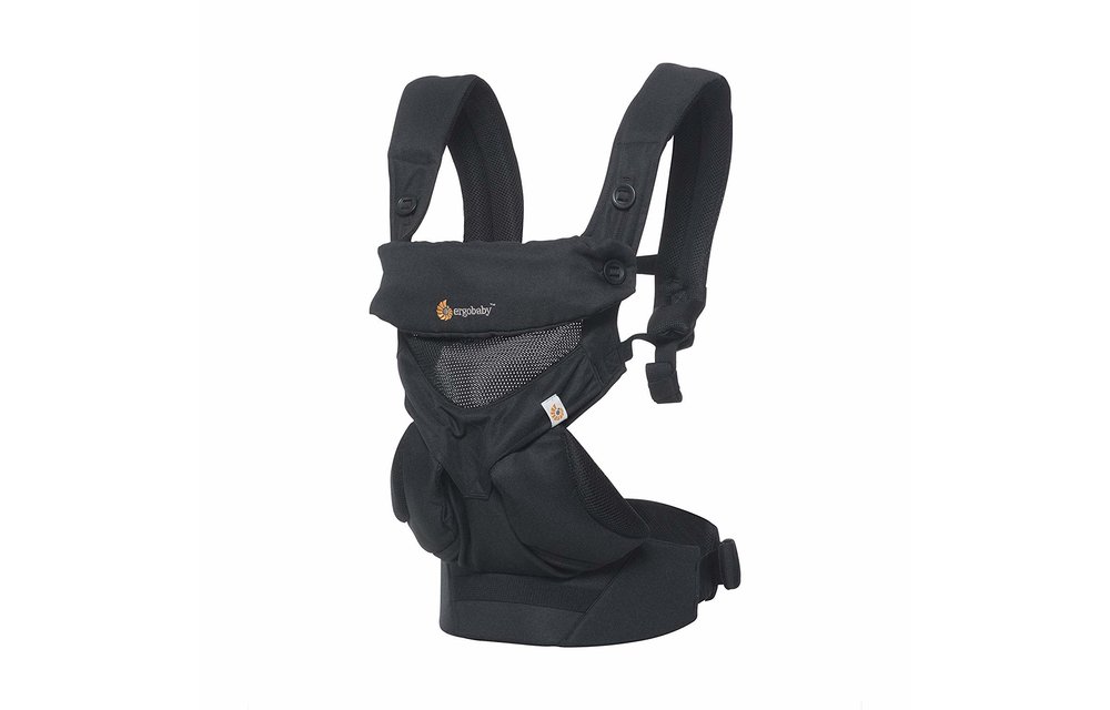 Ergo Baby 360 Cool Air Mesh Baby Carrier In Onyx Black