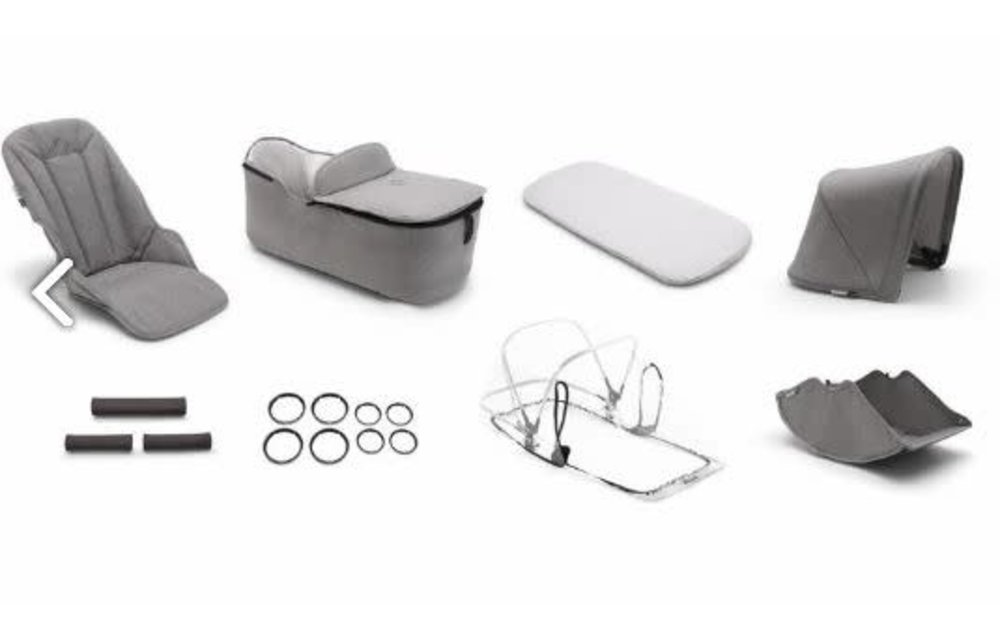 Bugaboo Lynx Style Set Complete In Mineral Light Grey