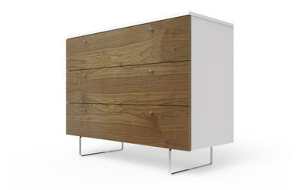 Spot On Square Alto Dresser 45'' - White-Walnut