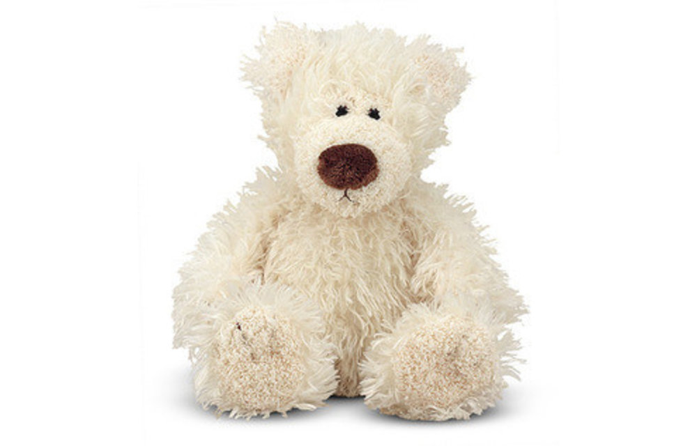 Melissa And Doug Baby Roscoe Bear - Vanilla