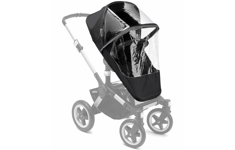 Bugaboo Donkey-Buffalo-Runner High Performance Rain Cover In Black