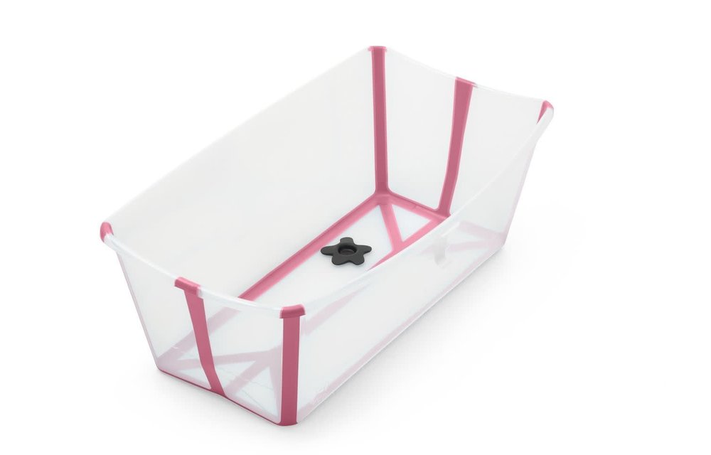 Stokke Flexi Bath In Transparent Pink