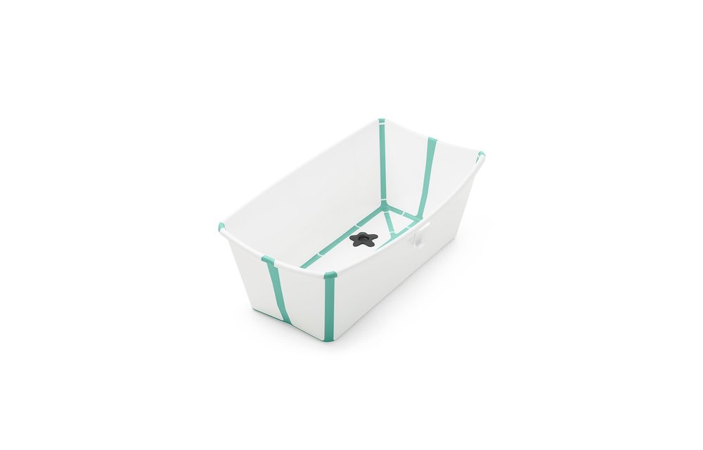 Stokke Flexi Bath In White Aqua
