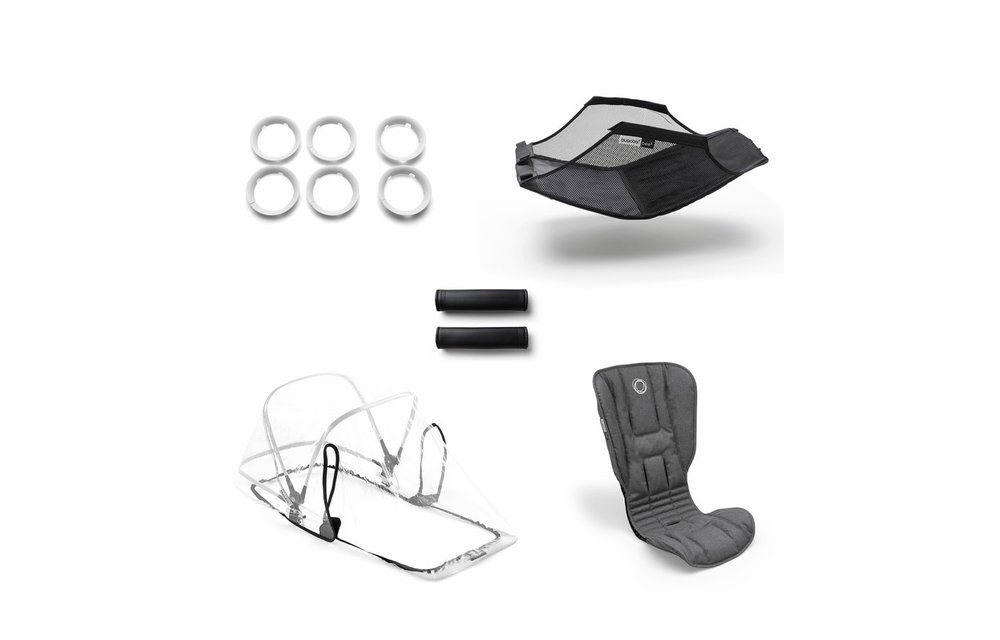 Bugaboo Bee5 Style Set In Grey Melange