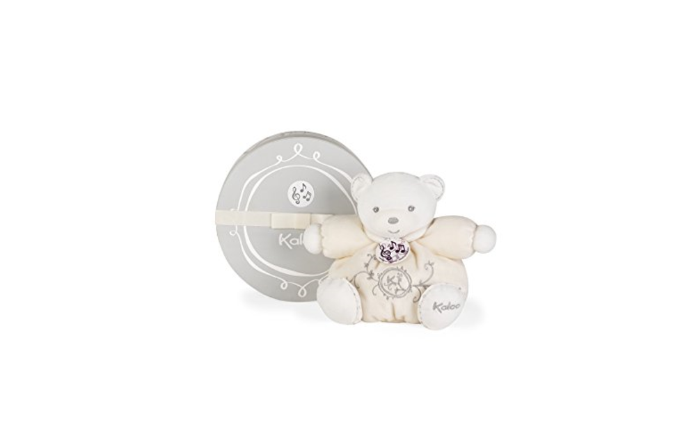 Kaloo Perle Bear Small In Musical Cream