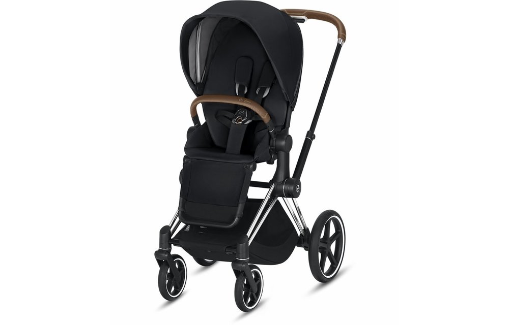 2020 Cybex Priam 3 Stroller - Chrome/Brown/Premium Black