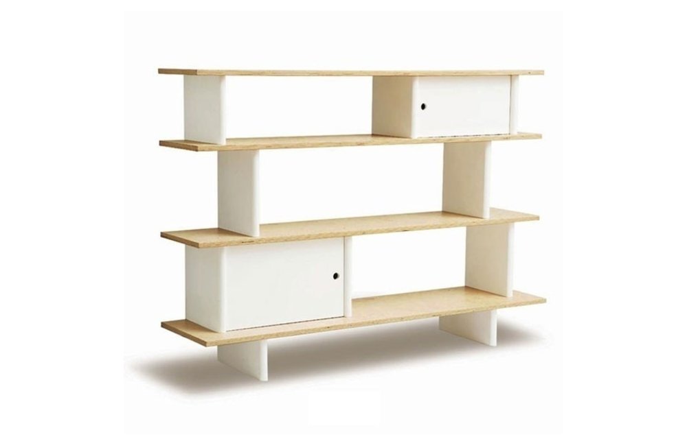 Oeuf Mini Library In Birch