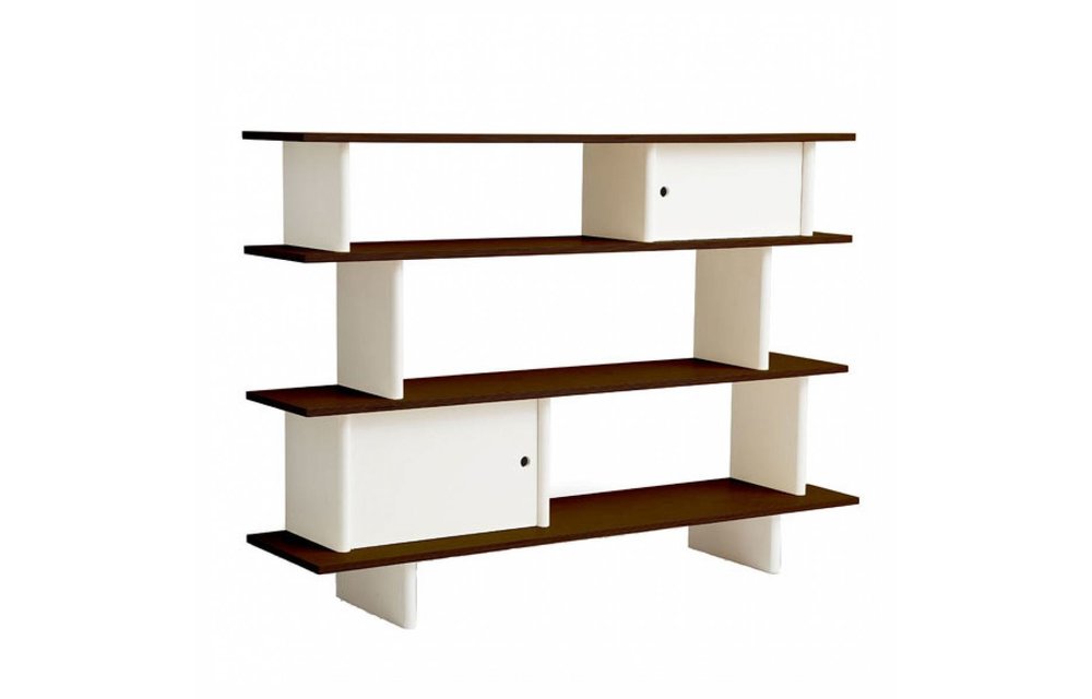 Oeuf Mini Library In Walnut