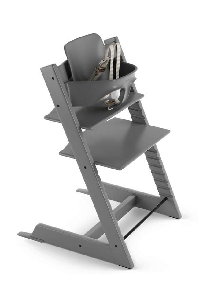 stokke high chair grey