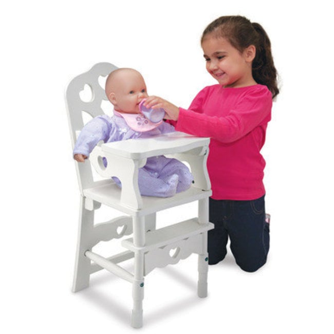 Melissa And Doug Wooden Doll High Chair