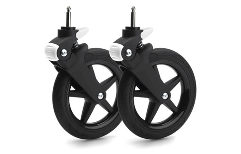Bugaboo Fox Wheel Caps In Glossy Black