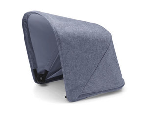 bugaboo fox footmuff blue melange