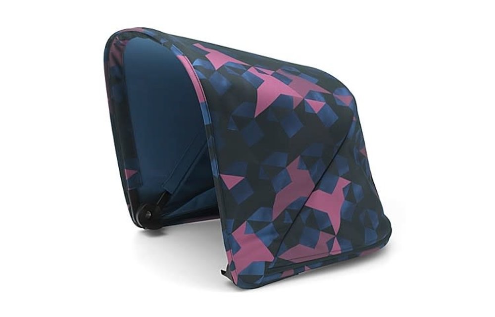 CLOSEOUT!! Bugaboo Donkey2 Extendable Sun Canopy In Birds (BOX 3)