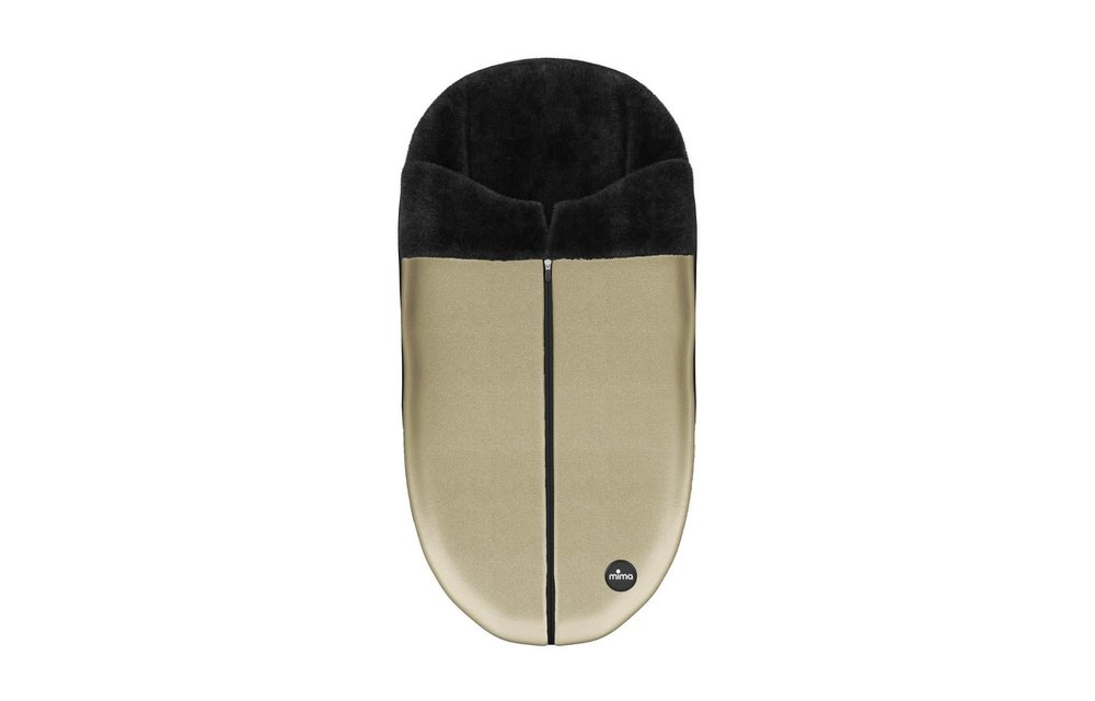 Mima Kids Xari Winter Footmuff In Champagne