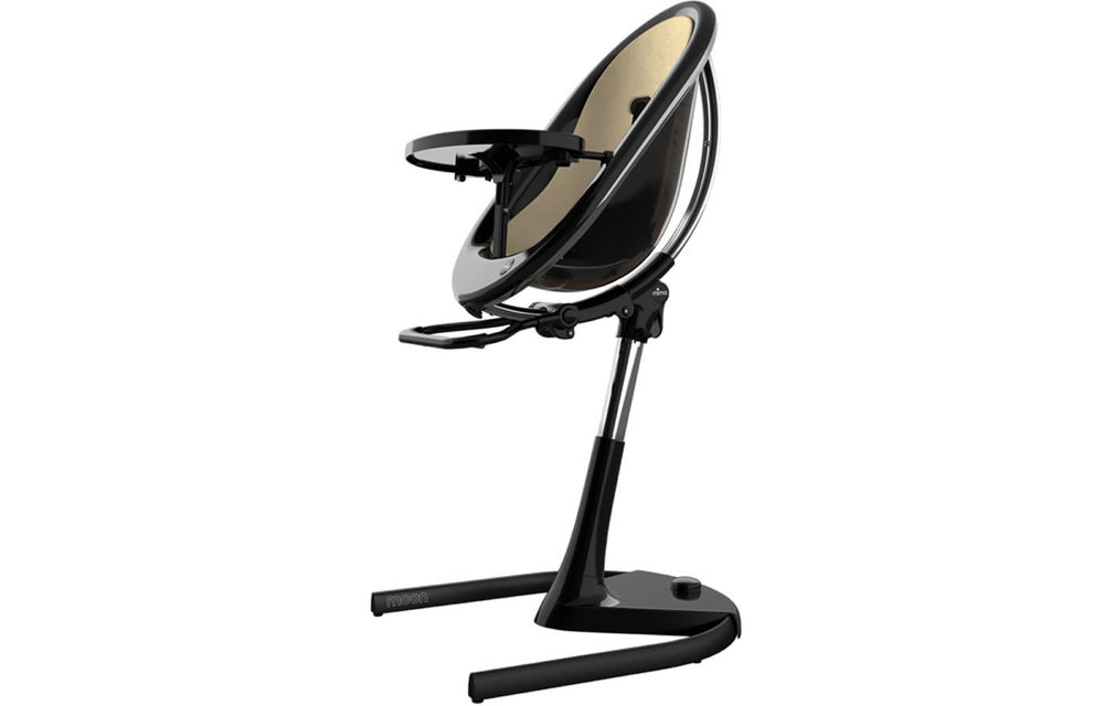 Mima Kids Moon 2G 3-in-1 Highchair In Black- Champagne