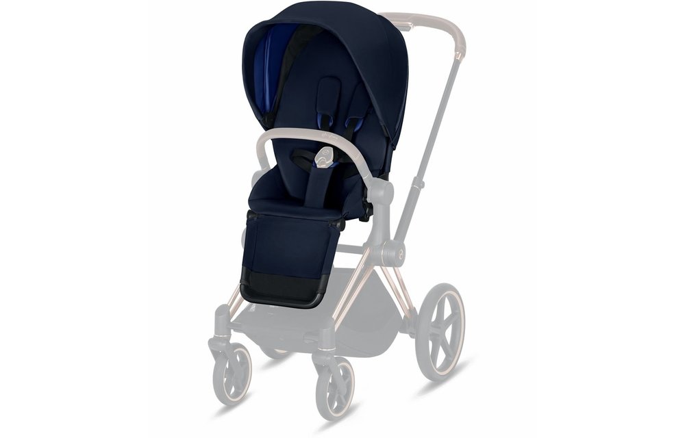 2020 Cybex Priam 3 Seat Pack In Indigo Blue