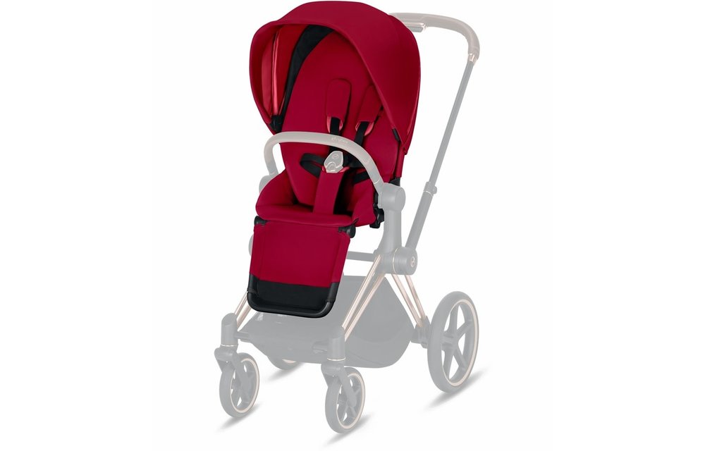 2020 Cybex Priam 3 Seat Pack In True Red