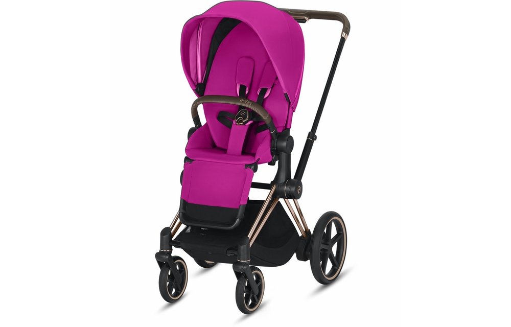 Cybex ePriam Rose Gold frame + Fancy Pink Seat