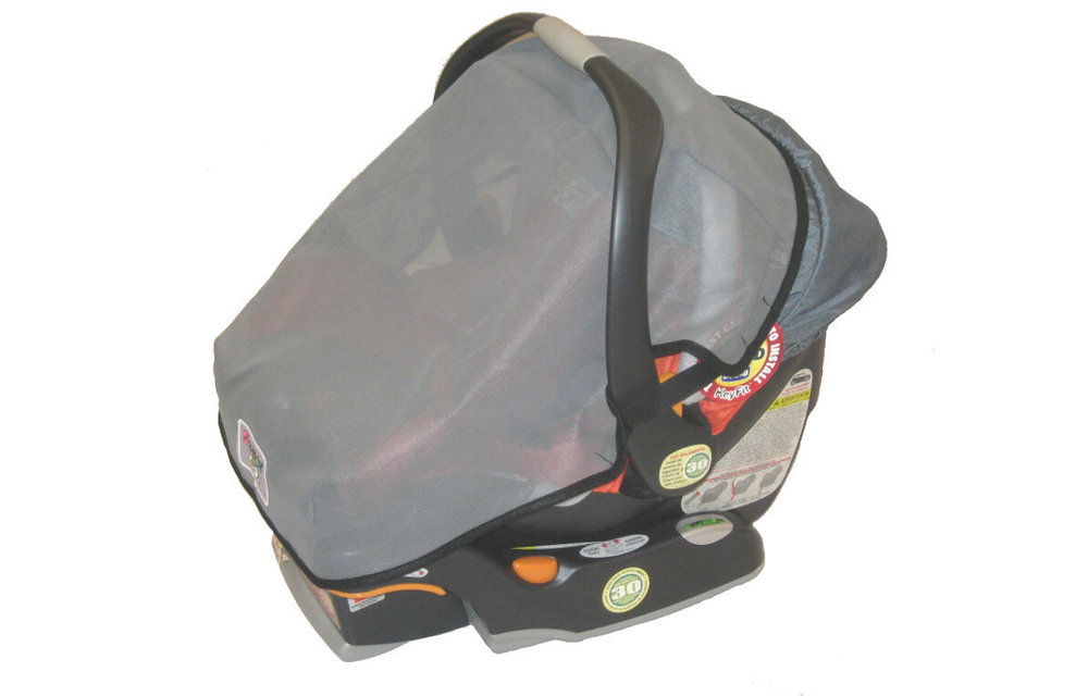 Sashas Infant Carrier - Car Seat Wrap Around Sun, Wind & Insect Cover