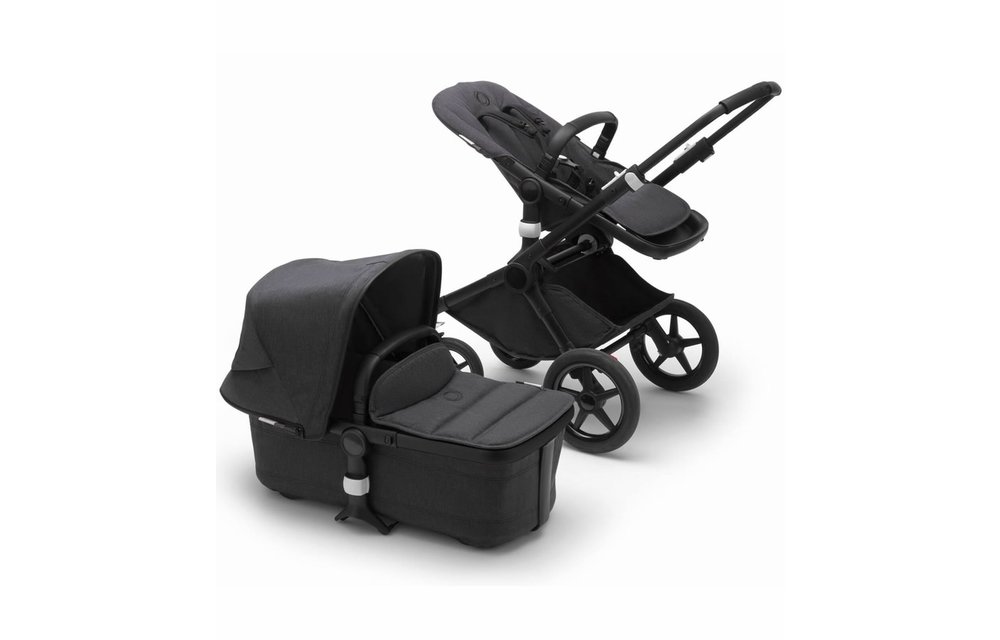 Bugaboo Fox2 Complete Stroller - Black/Mineral Washed Black