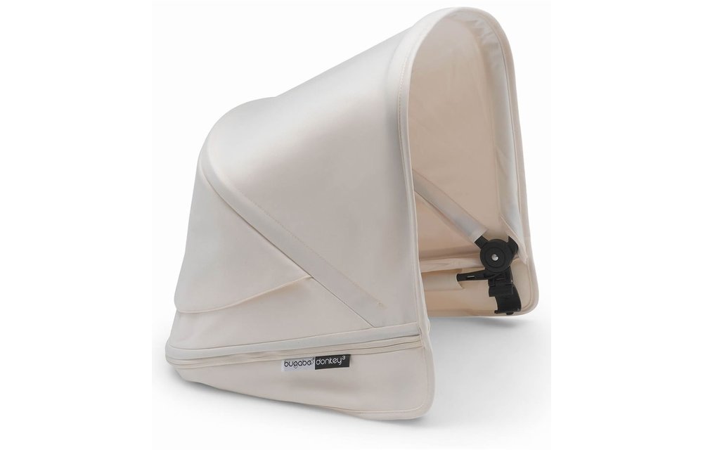 Bugaboo Donkey3 Extendable Sun Canopy With Peek A Boo In Fresh White (BOX 3)