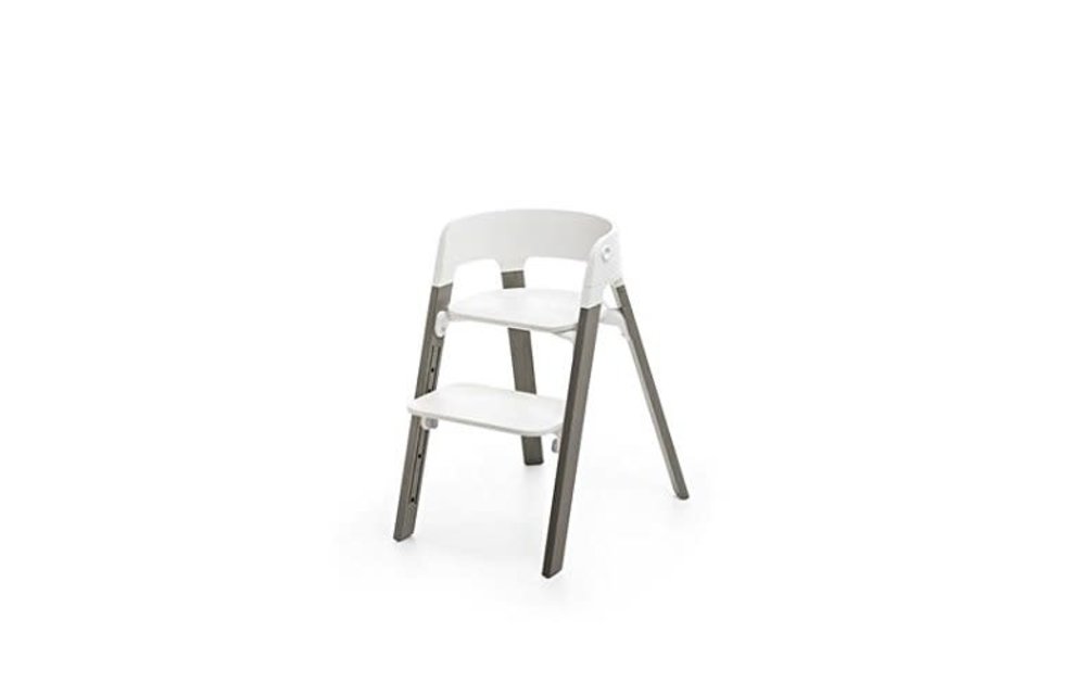 Stokke Steps Complete Hazy Grey Legs/White Seat