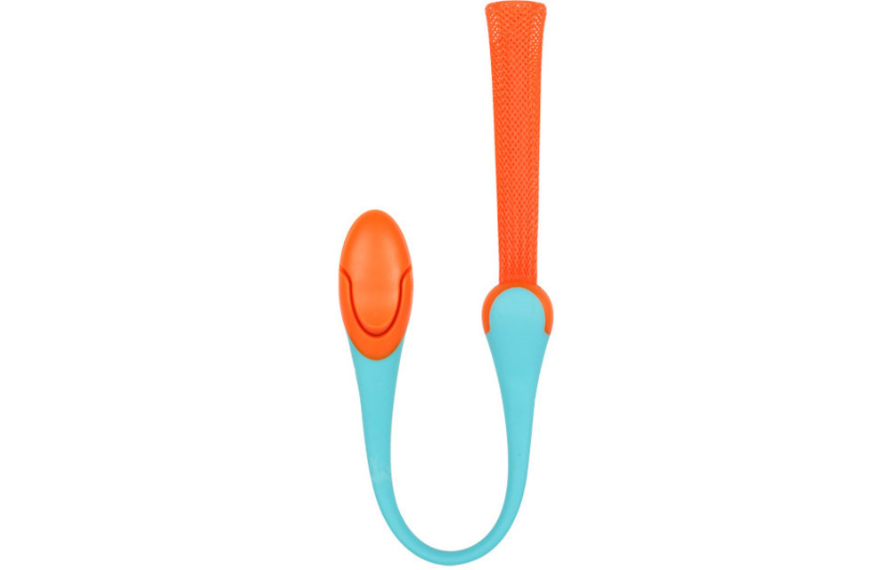 Boon Gnaw, Multi-Purpose Teething Teether In Blue Raspberry and Tangerine