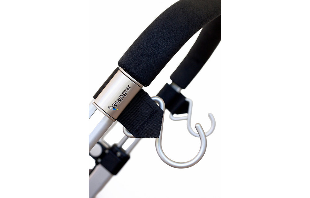 Buggy Gear Boutique Stroller Hooks In Black