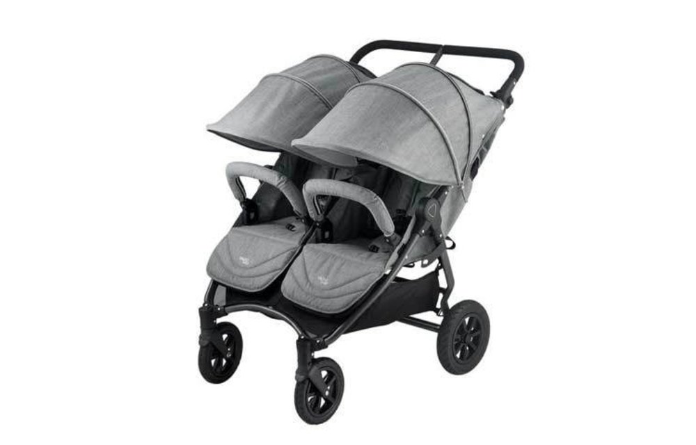 Valco Baby Neo Twin Duo In Tailormade Grey Marle