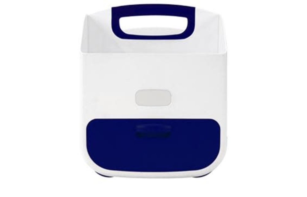 Ubbi Diaper Caddy In Navy-White